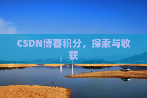 CSDN博客积分，探索与收获